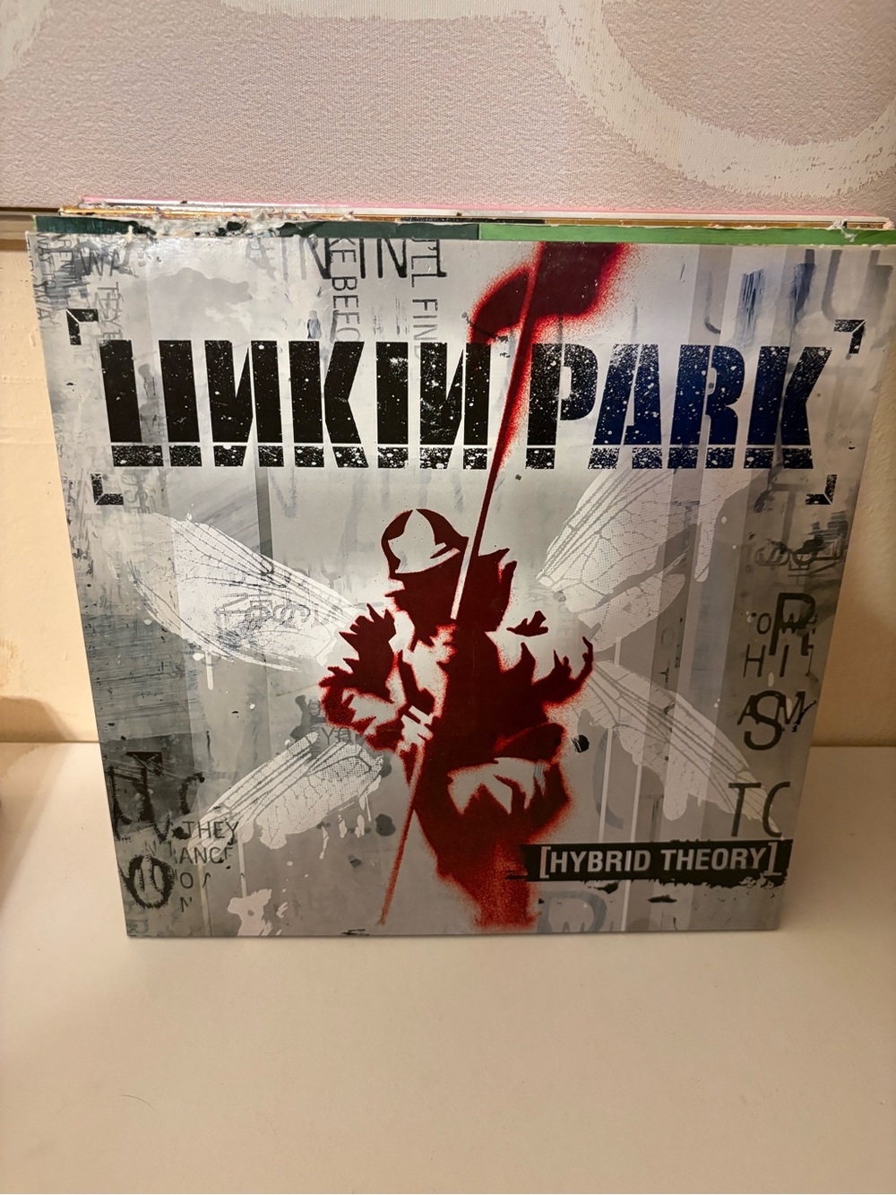 Linkin Park "Hybrid Theory" record - Red, White, Black